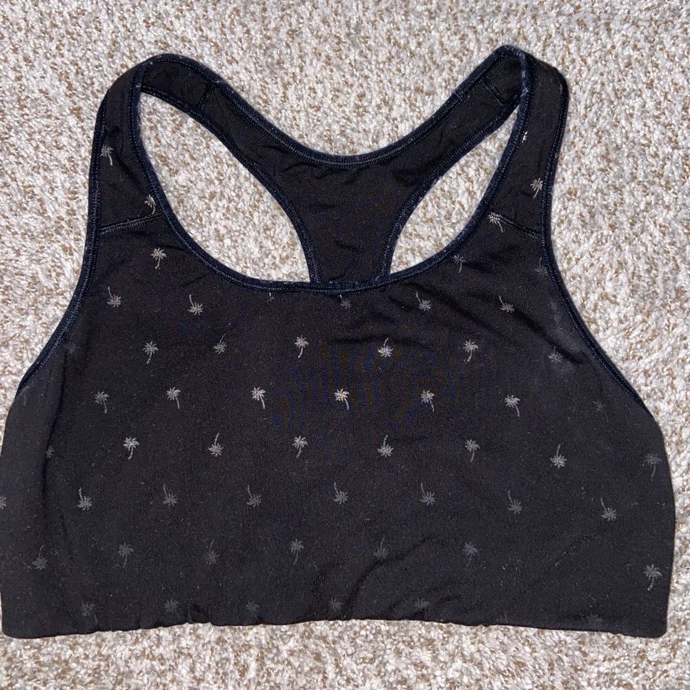 Black Sports Bra